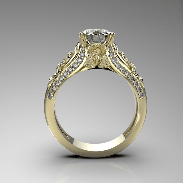 Gold ring Royal Charm