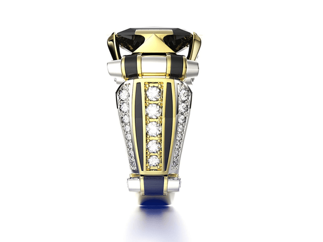Diamond ring "Young Lord"