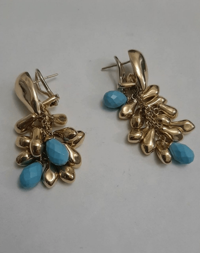 Gold set with Turquoise