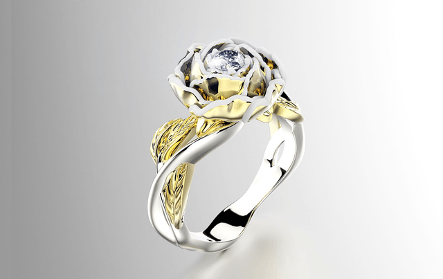 Gold Ring Peony