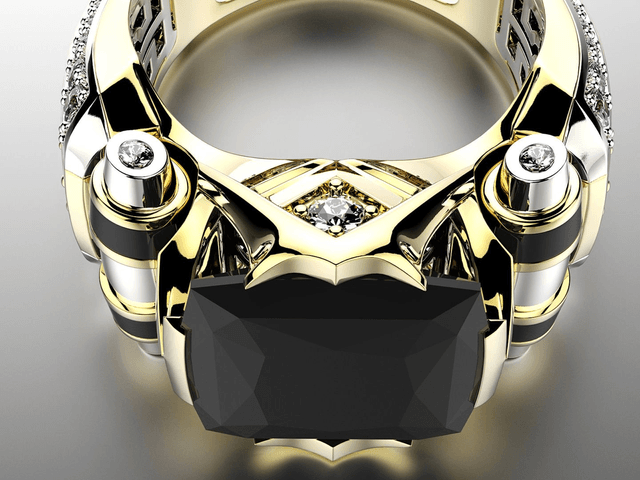 Diamond ring "Young Lord"