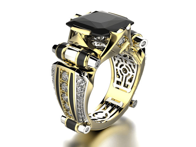 Diamond ring "Young Lord"