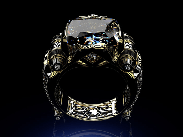 Diamond ring "Young Lord"
