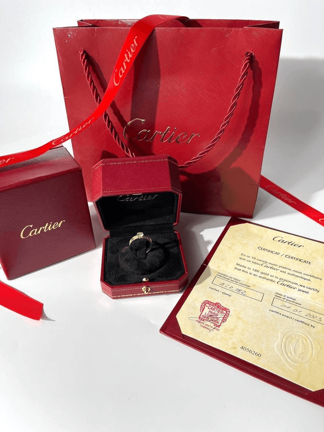Cartier Love Gold Ring 