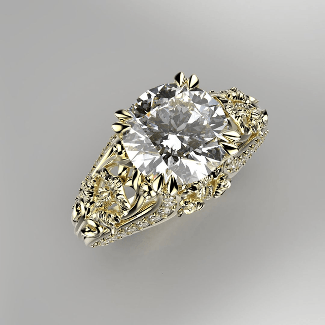 Gold ring Royal Charm