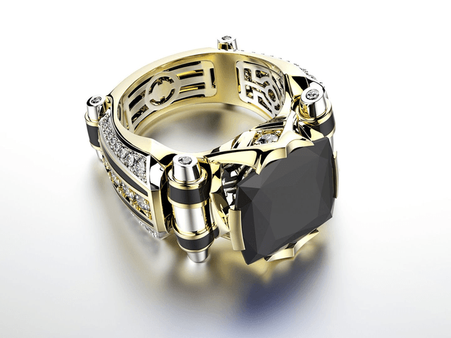 Diamond ring "Young Lord"